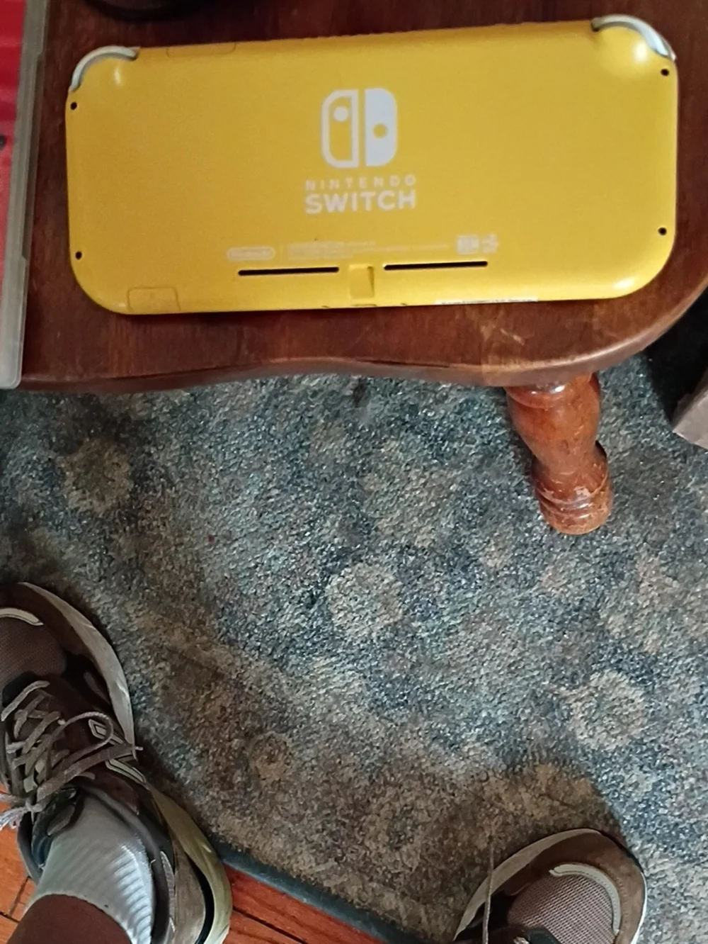 Nintendo Switch Lite Yellow Handheld Console with Game